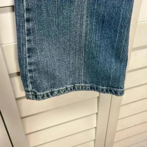 Levi’s Super Low Rise Bootcut Jeans Size 11 Medium Wash - Picture 4 of 10